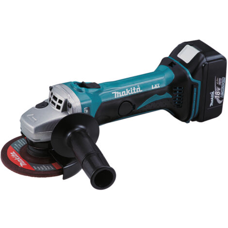 Makita – Meuleuse d'angle sans fil 18V – 2 batteries 4.0Ah – Disque 115mm – Moteur Brushless pour meulage métal et découpe précise - DGA452RME