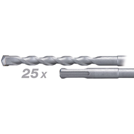 MAKITA D-01208-25 Jeu de mèches pour SDS-PLUS StandMak 10x160mm 25pcs (1/2)