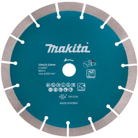 MAKITA E-02967 Disque à tronçonner diamanté segmenté 230 mm