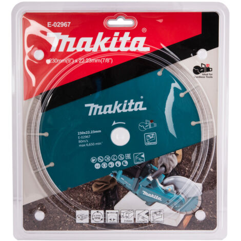 MAKITA E-02967 Disque à tronçonner diamanté segmenté 230 mm