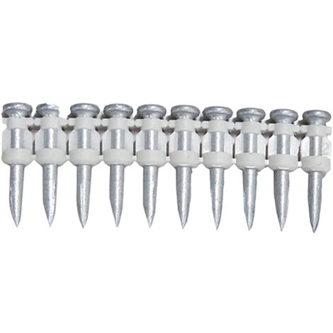 Makita – Clou dur multi-matériaux 31 x 22 mm – 1962871 – 1000 pièces – Pour béton à haute dureté – Inclus : 1 cartouche de gaz