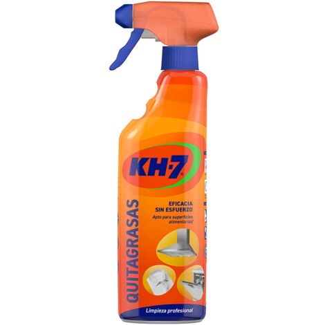 Nettoyant dégraissant KH7 Quitagrasas 650ml – Pulvérisateur pour surfaces alimentaires – Élimine graisses et salissures tenaces – Liderpapel