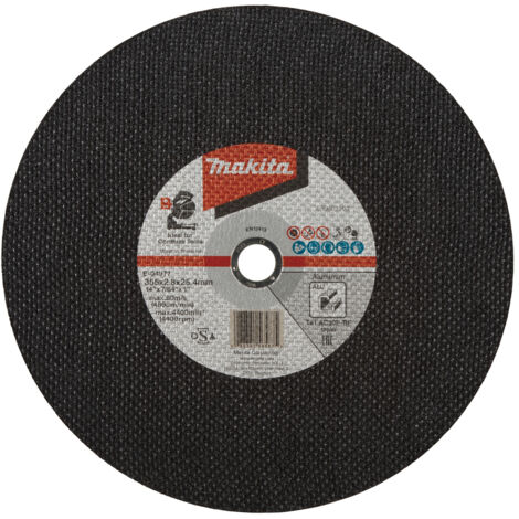 MAKITA E-04977-5 Meule 355x28x254mm Aluminium (5 pièces) (1/3)
