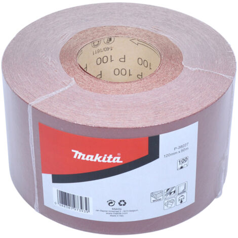 MAKITA P-38227 Rouleau de papier de verre 120mmx50m G100 (1/2)