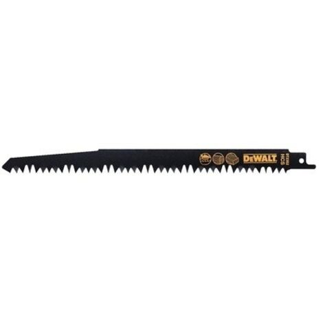 Dewalt – Lame de scie sabre DT2356 – 5 lames au cobalt pour coupe plâtre – Longueur 152 mm – Denture brevetée pour durabilité accrue - DT2356-QZ