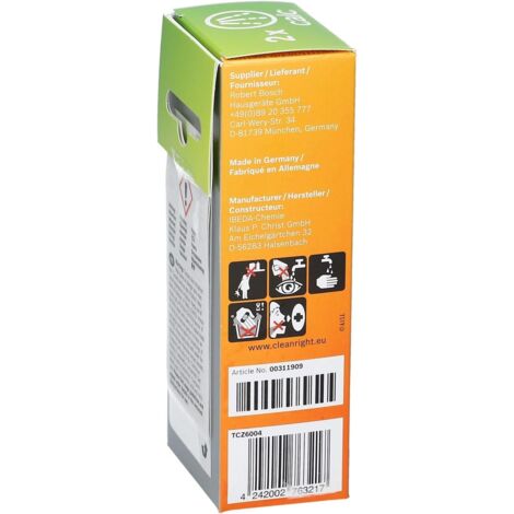 10 X Pastiglie anticalcare im Flow Pack per Beverage Dispenser Tassimo