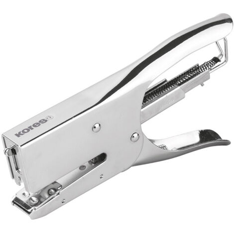 Agrafeuse Maxi Chrome pour fer à friser, 25 feuilles 08602 (1/2)