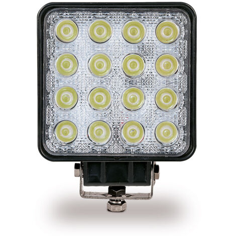 Lampe de travail, 16 LED, 3500 lm, 10-48V, 48W, carrée  Goodyear 36517