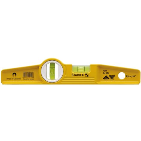 STABILA Torpedo 81SM Niveau à bulle 25 cm avec socle magnétique (1/10)