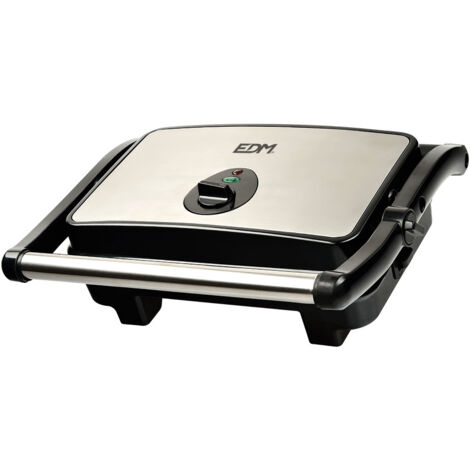Machine à sandwich double grill, 1600W, 34x30x11cm  EDM 07668 (1/4)