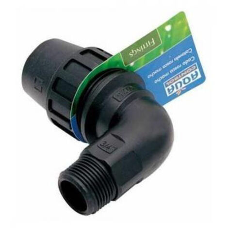Coude à filetage mâle, 20mm (1/2) - Aqua Control 74610 (1/5)