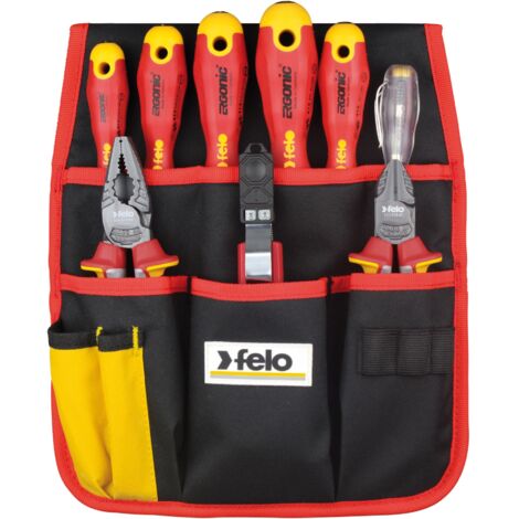 Ensemble d’outils isolés de 9 pièces. SL/PH/PZ  Felo 41399504 (1/3)