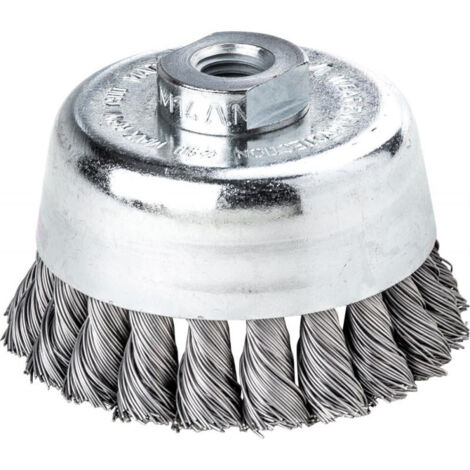 Brosse boisseau en fil d’acier tressé à grande vitesse 482217 Leßmann (1/3)