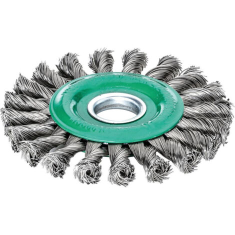 Brosse ronde inox 115x12mm 0,5mm