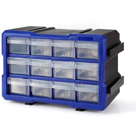 WORKPRO® Organisateur empilable avec 12 tiroirs (1/5)