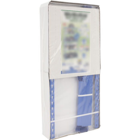 étagère Métallique Garage 5 Niveaux Simon Rack Étagère Rangement 2000x1000x400 Mm, 5 Niveaux, 180 Kg Point De Flexion, Étagère Charge Lourde, Étagère Garage, Bleu/Galvanisé - Simonclick étagère Lourde Sans Vis