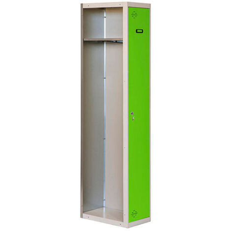 Simonrack Vestiaire moderne gris et vert 1800x500x500 mm (1/3)