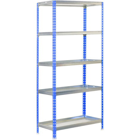 Simonrack SIMONGARDEN CLICK 5/400 étagère jardin bleu galvanisé (1/4)