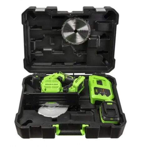 JBM60007C Scie circulaire sans fil avec mallette (1/5)