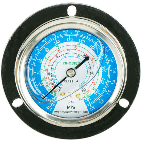 JBM16212 Manomètre basse pression - 1.1-10 (ref. 54291) (1/2)