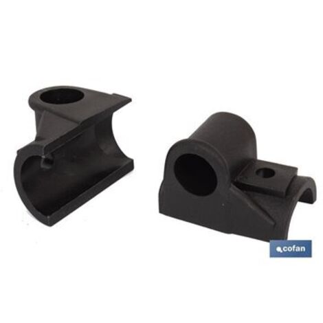 Cofan – Jeu de 2 roulements en nylon noir pour chariots élévateurs – Diamètre d'axe 20 mm – Réduction des frottements – Performance améliorée