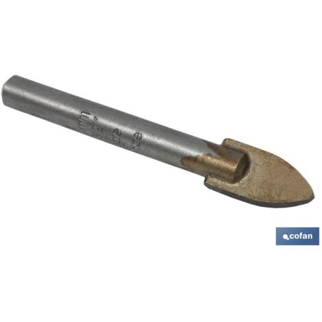 Mèche ogivale pour verre, céramique et grès (Ø3 mm.) COFAN 09293003