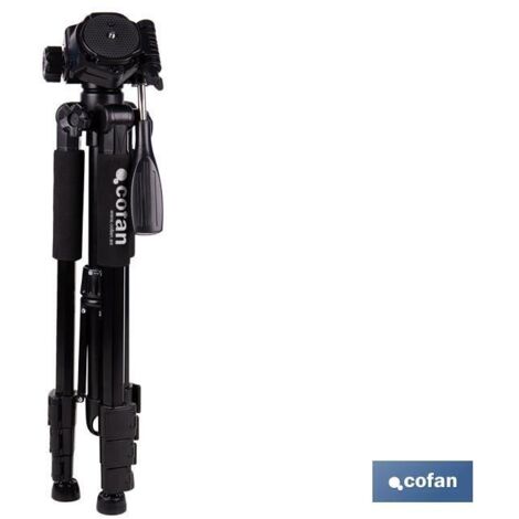 Trépied télescopique universel en aluminium (49-149 cm) avec filetage 1/4" COFAN 10495011 (1/4)
