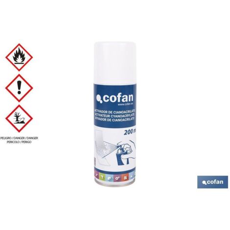 Activateur de cyanoacrylate (200 ml) COFAN 15000032 (1/4)