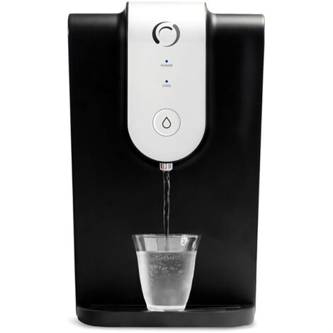 Fontaine à eau pour chat 8,2L – Distributeur d'eau noir avec filtration 5 étapes – Refroidissement rapide à 12°C – Indicateur LED