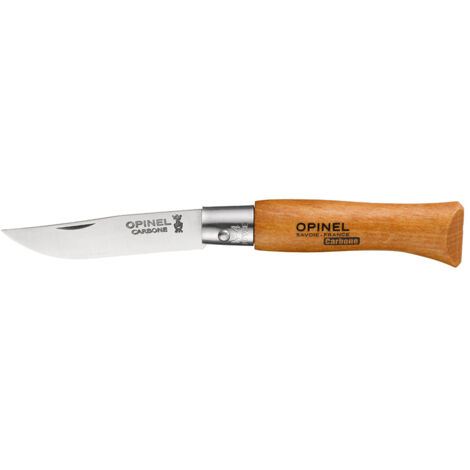 Couteau en acier carbone n°4 lame de 5 cm pour usage quotidien OPINEL