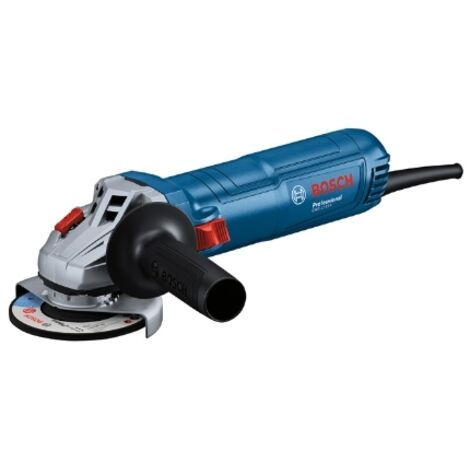 Bosch Meuleuse d'angle professionnelle with cordon GWS 12-115 (disque Ø : 115 mm, puissance 1200 W, protection contre le redémarrage, incl. capuchon de protection, écrou de serrage, clé à bride, poign (1/5)