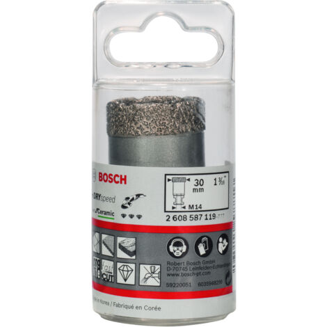 Dry Speed Best Couronnes en diamant sec en céramique 30x35mm  BOSCH 2608587119