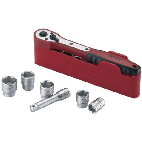 Jeu de clés à douille, 1/4, M1413N1, 13 pièces  TENGTOOLS 186110102 (1/2)