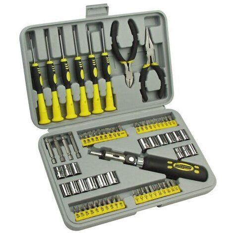 Mannesmann Cofet De Clés à Douille 65 Pièces (Import