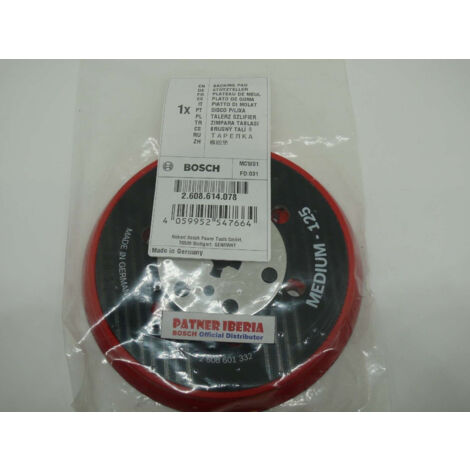 Pièce de rechange d’origine BOSCH 2608614078 Feuille de caoutchouc GET GEX (1/2)