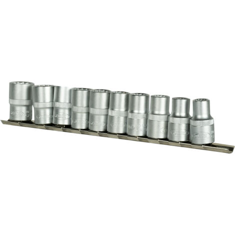 Jeu de clés à douille 1/2" 12 côtés JBM52716 (1/4)