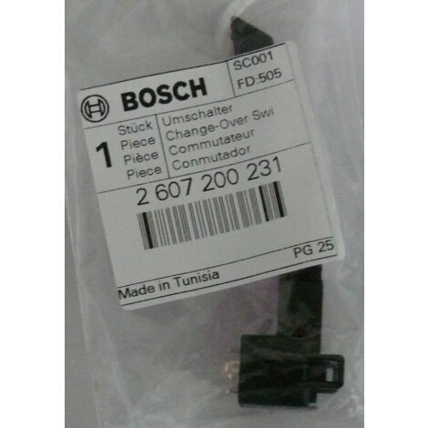 Commutateur pour marteau perforateur Bosch UBH 2/20 RLE et PBH 20 RF