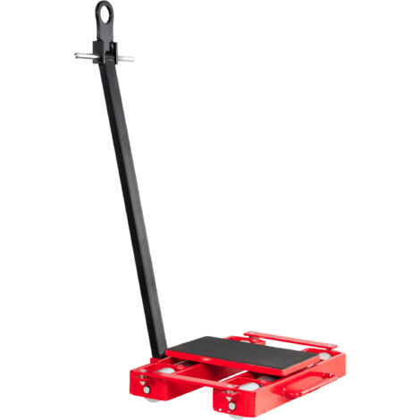 Timon rouleur 12 t 8 galets en acier plateau rotatif avec poignée MW Tools TRA12 (1/4)