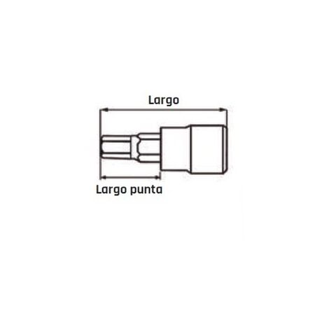 Verre, 1/2, hexagonal, TPX27  TENGTOOLS 68250307 (1/2)