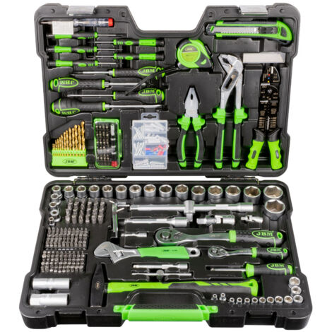 Mallette à outils de 303 pièces avec douille hexagonale  JBM53212