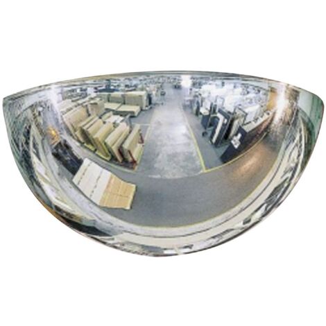 Miroir convexe RS PRO Demi Dôme, pour Intérieur x 325 mm, 650mm ( Prix pour 1 )