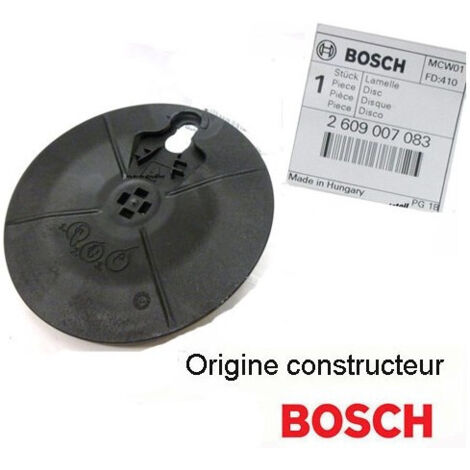 Disque de support 2609007083 – Plateau pour ponçage bois dur – Compatible avec outils Bosch – Performance optimale garantie