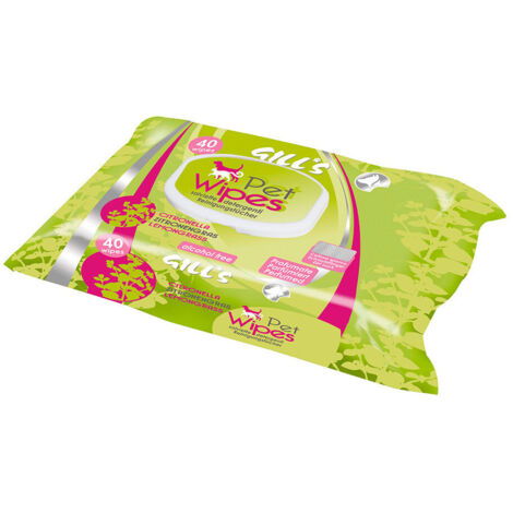 Lingettes humides XL, saveur citronnelle, 40 pièces (30x20cm) branchies 06877 (1/3)