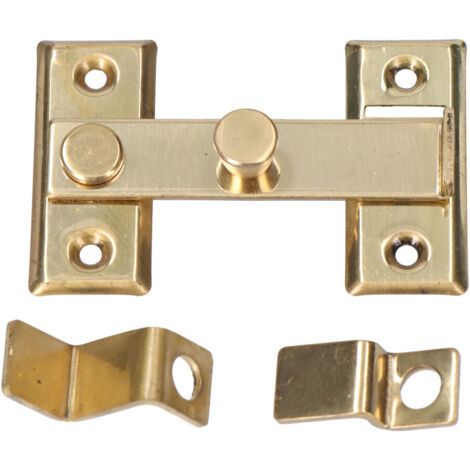 Heurtoir Réversible 8cm Laiton Poli EDM (1/4)