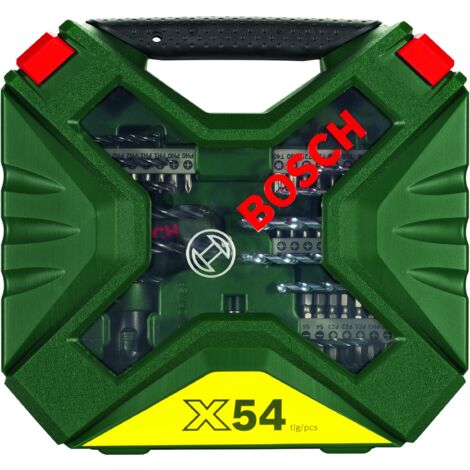 BOSCH 2607010610 Coffret X-Line Classic de 54 pièces pour perçage et vissage
