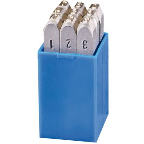 Kit de numérotation 9 pièces (0-9) SR - Standard (1 mm) GRAVURE 100.SR1