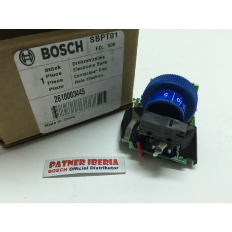 Bosch – Relais de vitesse électronique DREMEL 2610003445 – Pour DREMEL® 4000 220V – Précision accrue pour travaux exigeants