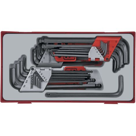 Jeu de clés Allen TENGTOOLS TTHT28 28 pièces 128250107 (1/4)