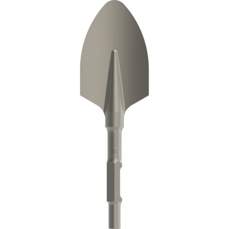 Bosch – Ciseau à bois tardif hexagonal 30 mm – Longueur 400 mm – Largeur 135 mm – Pour sols durs et compactés – Burin PRO HEX 30-4C - 2608690110 (1/5)