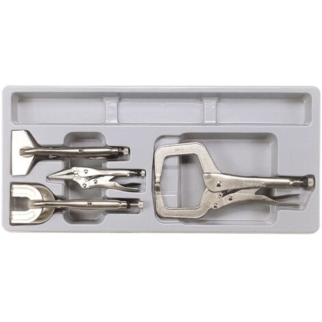 Set pince grip TT4 tray 4 pièces Teng Tools TTPSPG (1/3)